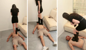 【西北傻子】双S-长靴白袜插嘴踩虐-97LZTD-450908