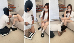 【思si】纹身大哥M-舔不干净白袜就挨打-97LZTD-450916