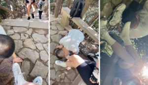 【毛绒月亮】户外调-脏鞋白袜辱-97LZTD-450945