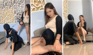 【女生也能很暴力】裸足捂脸窒息-碾压踩踏-97LZTD-450947