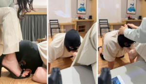 【小奕】沉浸式-裸足深喉【双视角版】-97LZTD-450948