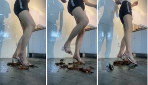 【艺体联盟】鱼仔无意识舞蹈粉碎龙虾-170空乘专业大学生-97LZTD-450957