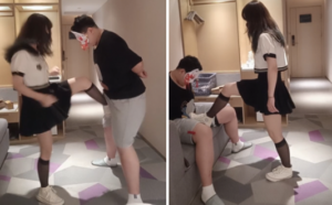 JK萌妹踢裆虐小偷 YC-250708-4-97LZTD-450958