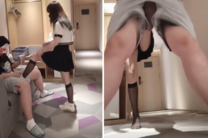 JK萌妹踢裆虐小偷 YC-250708-4-97LZTD-450958