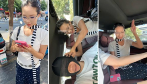 【狗哥】素人S-白袜脚车内调-97LZTD-450964