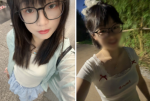 女孩小梦白帆布鞋踩碎龙虾【Story_Crush咔嚓之音】 YC-250707-5-97LZTD-450988