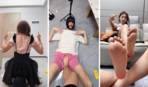 【狗哥】可爱小主-脏鞋底清理-黑丝诱惑-97LZTD-451005