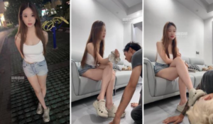 【直播调教视频】【乔治】脏洞洞鞋学生妹虐狗-97LZTD-146804