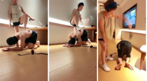 【直播调教视频】【楚楚】电击虐乳-小白鞋踩狗爪-97LZTD-146869