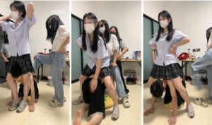 【直播调教视频】【彩虹】3S-骑马骑脖-暴力踢踹【三视角版】-97LZTD-146898