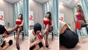 【直播调教视频】【JonyZ】骑马犬化-高跟黑丝美腿虐-97LZTD-146906