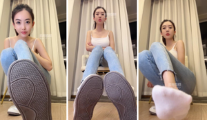 【直播调教视频】【第一视角】【小艾】白袜牛仔裤-97LZTD-146925