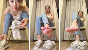 【直播调教视频】【第一视角】【小艾】白袜牛仔裤-97LZTD-146925