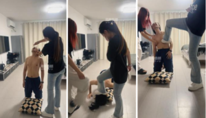 【直播调教视频】【小8】多名学生妹暴力虐打【双视角版】-97LZTD-146929