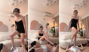 【直播调教视频】【佳禾小妈】车模美腿连环踢裆-97LZTD-146967