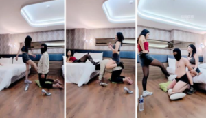 【台湾冰女王】台湾三女王暴打色邻居-97LZTD-146989