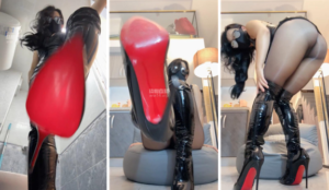 【第一视角】【覆面小妈】卑微的地毯4-97LZTD-147150