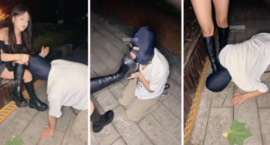 【蓓蓓s】情侣主-户外遛狗犬化-97LZTD-34788