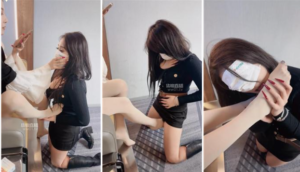 【安曼】台球厅公开处刑闺蜜犬【双视角版】-97LZTD-34787