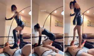 【多多】捆绑固定-高跟长靴碾压踩-97LZTD-34796