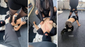 【77夫妻】狗舌清理脏长靴-97LZTD-34797