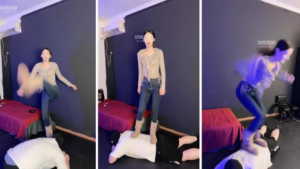 【Da猫】手脚耳光无限专场-全体重暴踩-97LZTD-34799