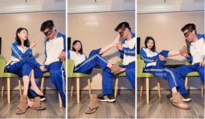 【佳佳】辅导弟弟功课发现了他的秘密-97LZTD-34802