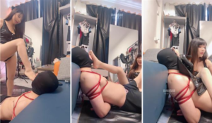 【凤主大人】五花大绑-长靴强制虐打-97LZTD-34811