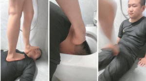 【棠棠殿下】踩踏-头压马桶-淋浴-97LZTD-34854