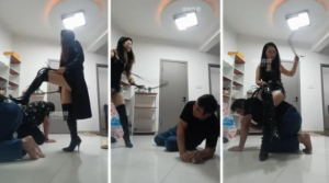 【南荣S】长靴女神训兄弟奴【双视角版】-97LZTD-34871