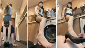 【鹿可】高跟美腿御姐踩虐-97LZTD-34945