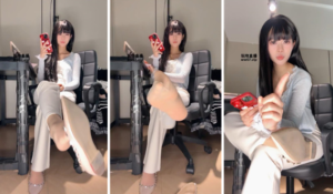 【第一视角】【瑶瑶】裤里丝袜纹理连炸4次-97LZTD-34966