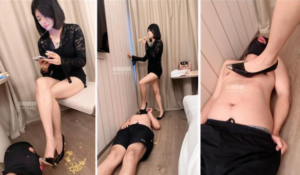 【兮皇】高跟踩踏-脚下喂食-赏赐圣水-97LZTD-35006