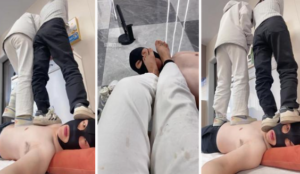 【足彩馆】双S-学生妹脏鞋棉袜踩[上]-97LZTD-35018