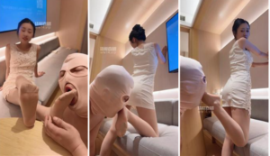 【丝想家】清理脏鞋底肉丝-踩踏-97LZTD-35031