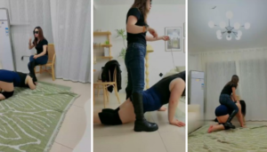 【梦幻大大】骑马狗爬训母狗-97LZTD-35051