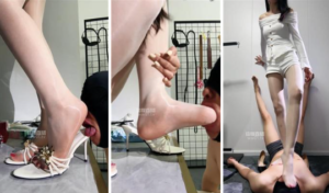 【木万】车模S-长靴肉丝脚踩-97LZTD-35047