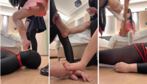 【不甜】萝莉主调教骚狗暴力调教【双视角版】-97LZTD-35096