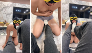 【零心】健身后原味白袜玩奴才-97LZTD-35104