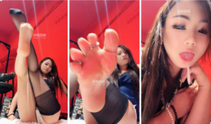 【第一视角】【秋颜】坐你狗脸玉足羞辱-97LZTD-35118