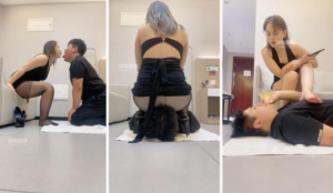 【江婷】高跟黑丝恋足狂舔-97LZTD-35139