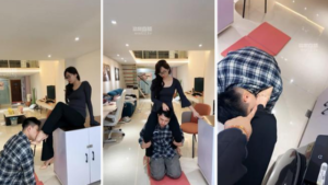 【懒洋洋】骑马骑脖-坐脸窒息-97LZTD-35206