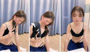 【南烟】强迫闺蜜自己抽耳光-97LZTD-35218