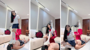 【风吟殿下】日系小主白丝美腿踩-97LZTD-35226