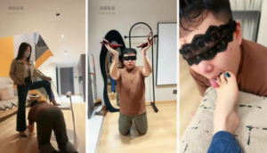 【辣姐】强迫舔高跟-鞭打胯下辱-97LZTD-35228