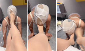 【灵汐】强制滴蜡踩虐变成狗-97LZTD-35299