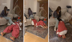 【小渔】真实素人母狗受刑【双视角版】-97LZTD-35321