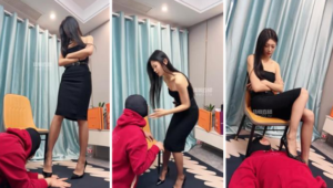 【丝想家】狠抽耳光-高跟踩地毯-97LZTD-35358