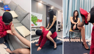 【丝想家】狠抽耳光-高跟踩地毯-97LZTD-35358