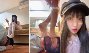 【米琦】可爱白丝诱惑贱奴-97LZTD-35389